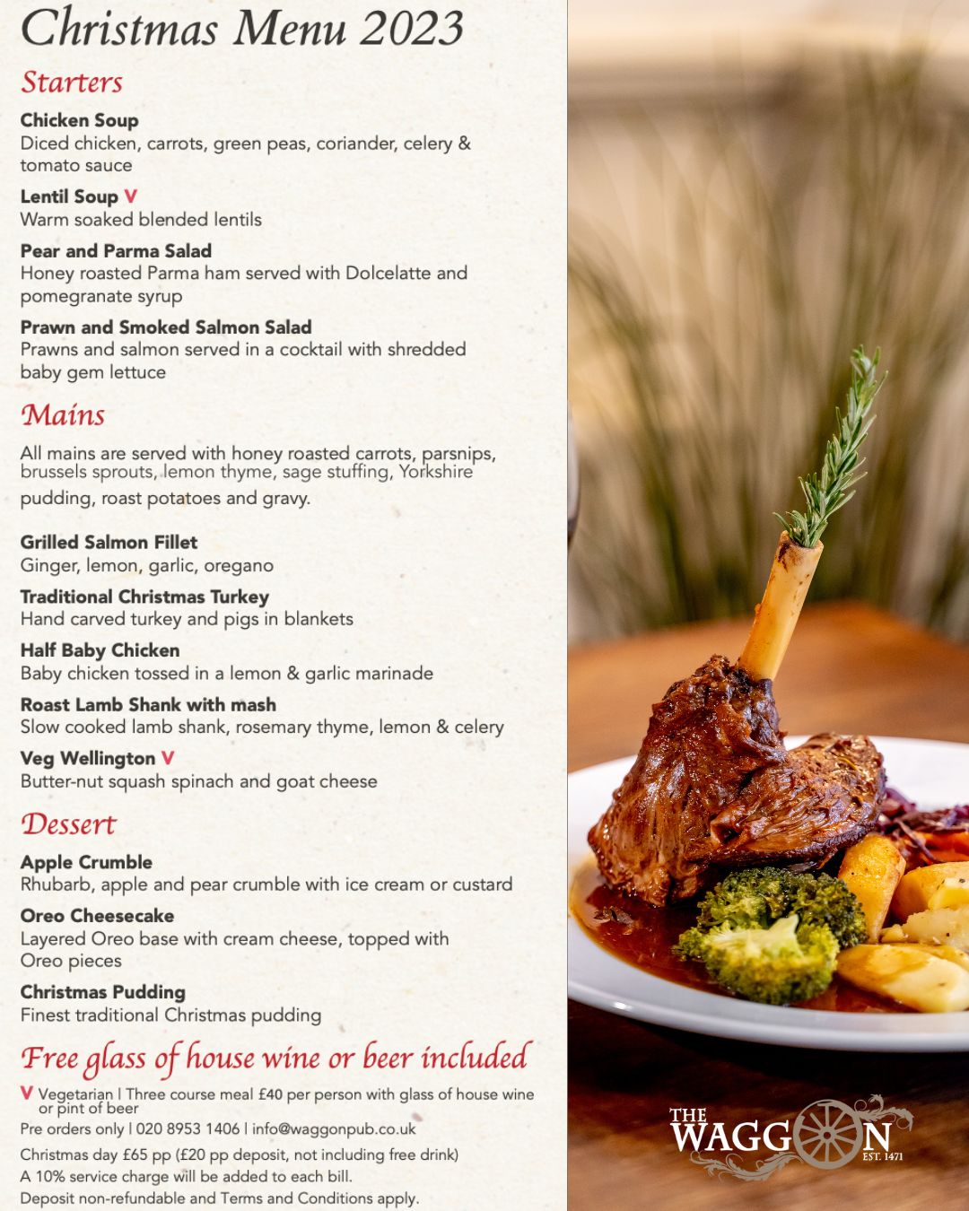 Christmas Menu